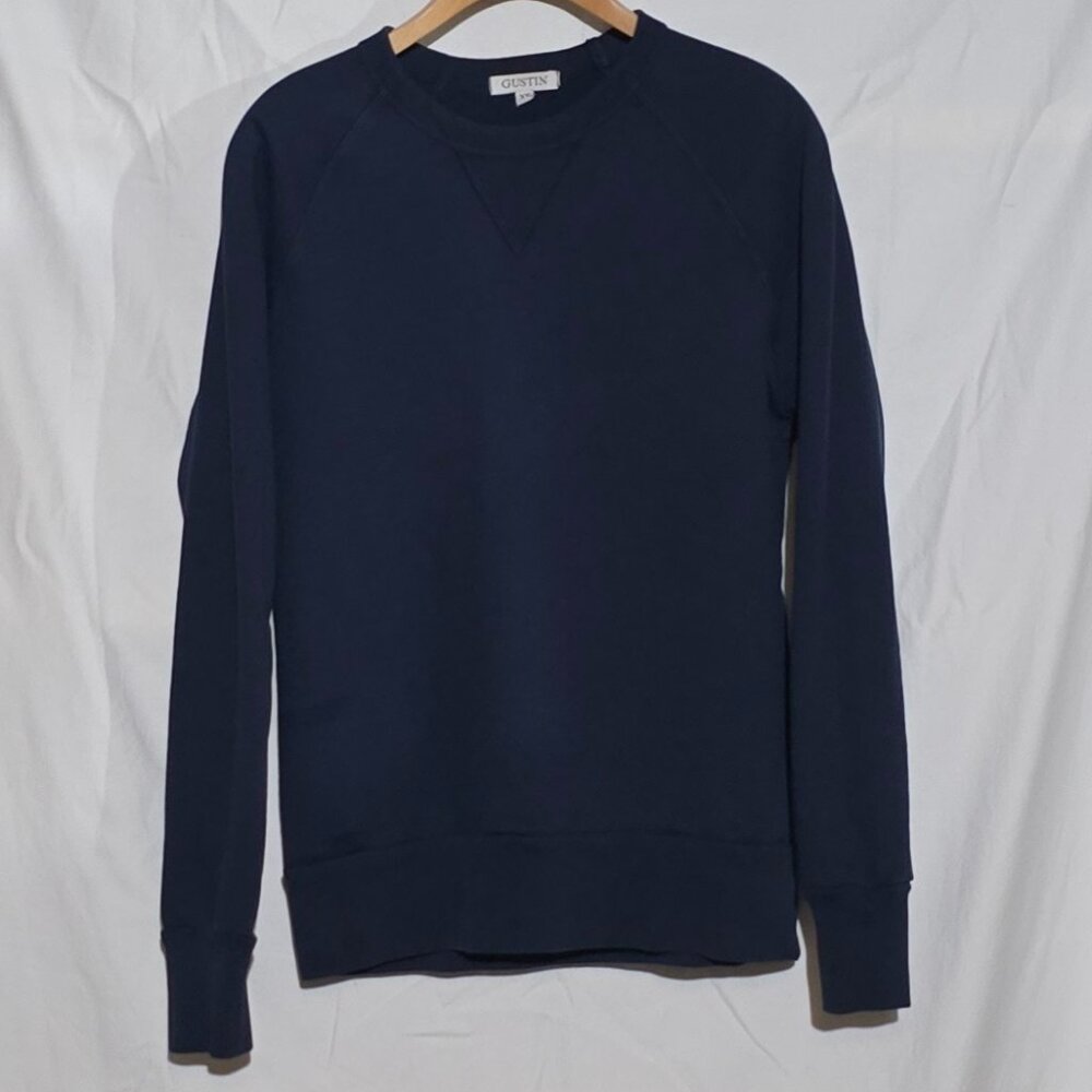 Gustin Made in USA LS Sweatshirt - Navy - Sz XS*